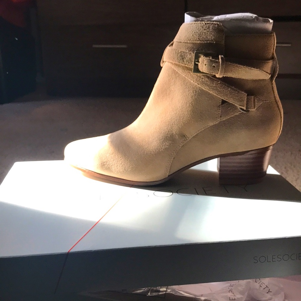 Sole society new booties